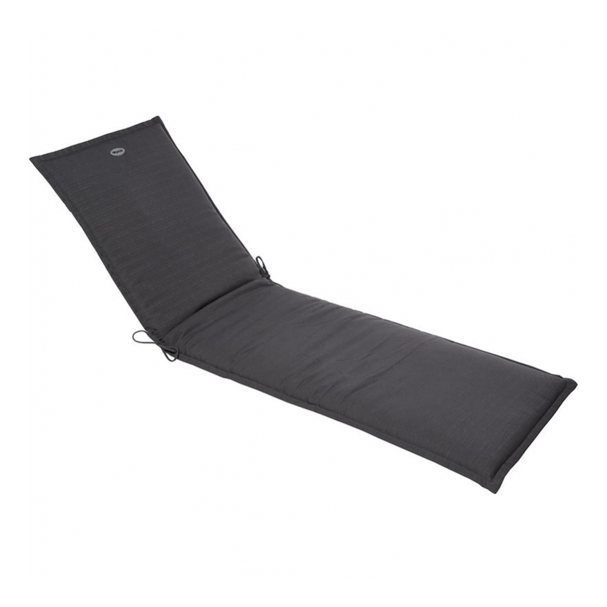 Coussin de transat - 190 x 60 cm - Polyester et mousse PU - Ardoise - Livraison gratuite - AC-DÉCO