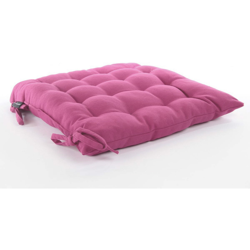 Coussin pour chaise de jardin Framboise 38 x 38 cm - HESPERIDE Coussin pour chaise de jardin Framboise 38 x 38 cm - HESPERIDE