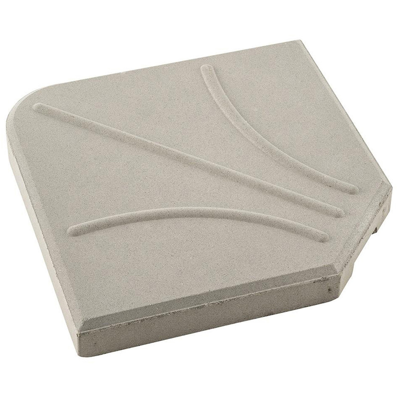 Dalle pour parasol décentré - 25 kg - Taupe - HESPERIDE Dalle pour parasol décentré - 25 kg - Taupe - HESPERIDE
