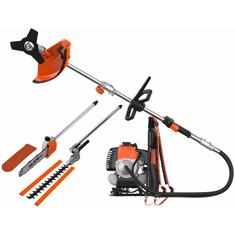Débroussailleuse à dos 4 en 1 Silex® 52 CC