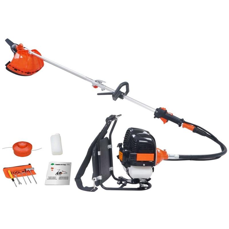 Débroussailleuse à dos 52 cm3 Moteur nouvelle génération - TIMBERPRO