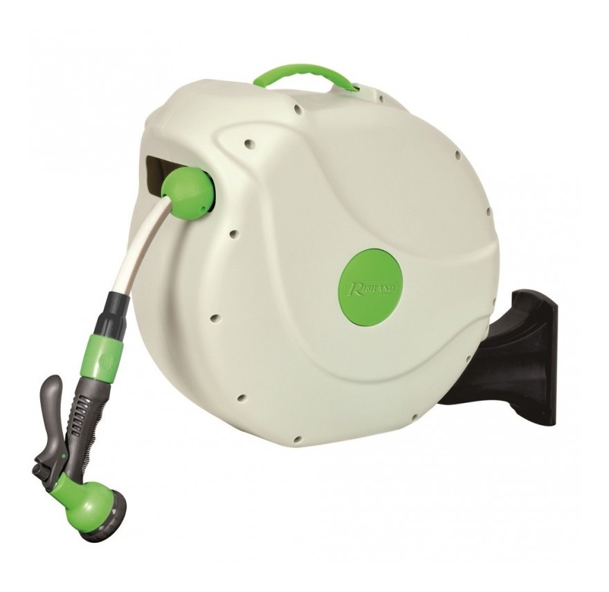 Dévidoir automatique tuyau d'arrosage 30m ACQUAROLL30+ - RIBIMEX Dévidoir automatique tuyau d'arrosage 30m ACQUAROLL30+ - RIBIMEX