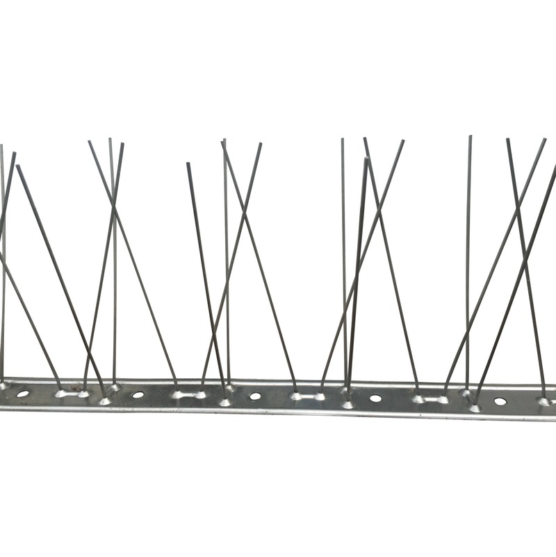 Dispositif anti-pigeon base inox - Longueur 1 m Dispositif anti-pigeon base inox - Longueur 1 m
