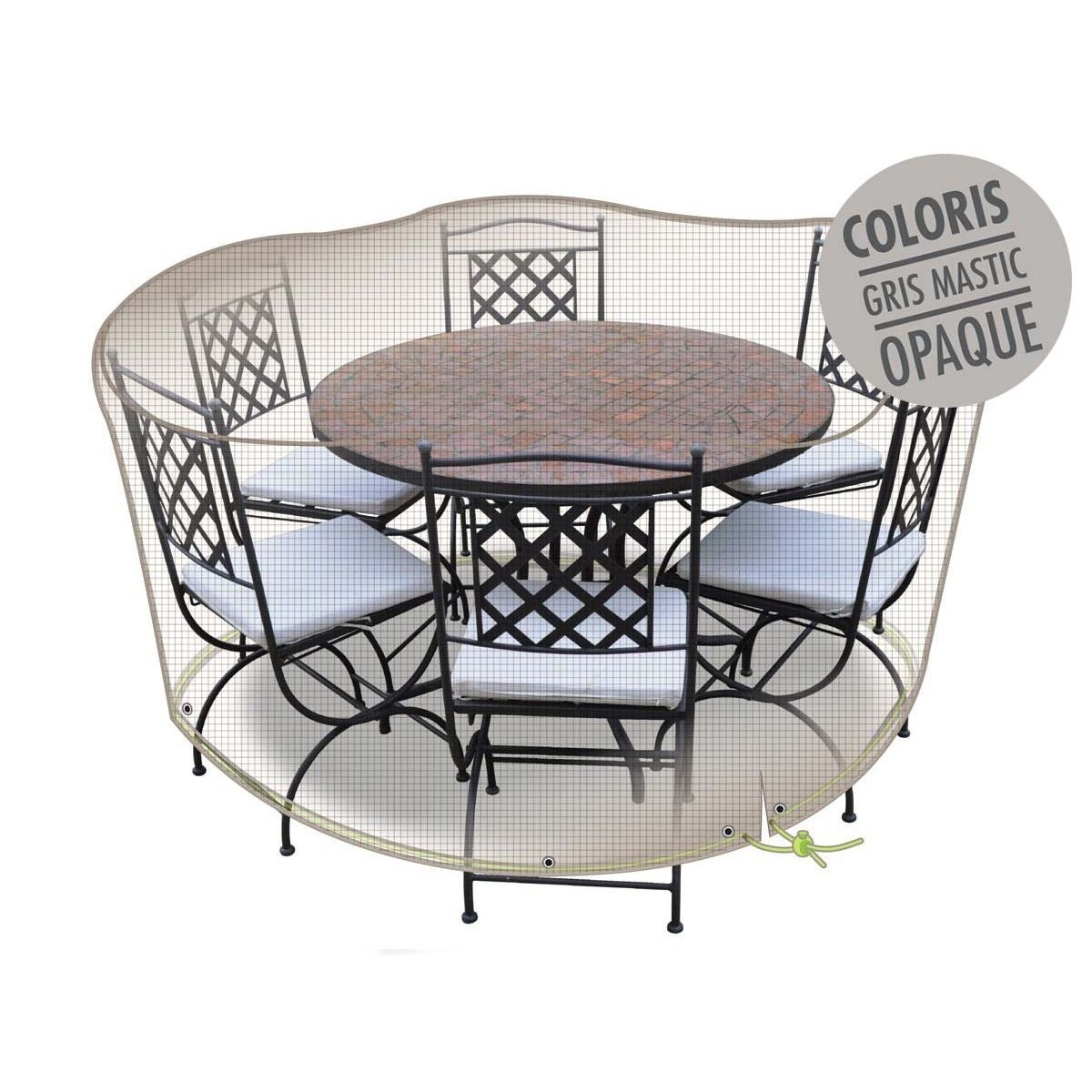 Housse de protection Eco pour salon de jardin rond Ø 160 cm