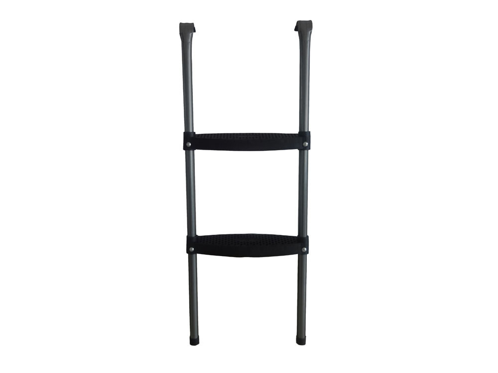 Echelle noire 2 marches pour trampolines 250/300