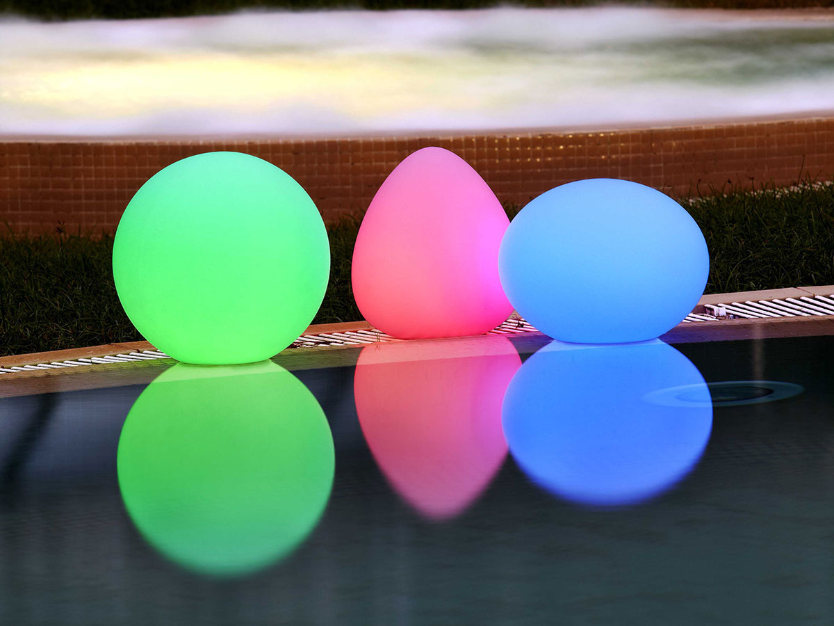Luminaire Starlight Altaire ovoïde - Lumières LED multicolores