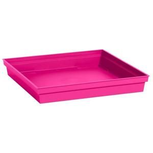 EDA Soucoupe carrée Toscane 26,7cm - Fuchsia