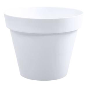 EDA Pot rond Toscane ?30cm - Contenance 10L - Blanc