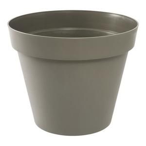 EDA Pot rond Toscane ?48cm - Contenance 43L - Taupe