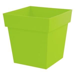EDA Pot carré Toscane 39cm - Contenance 38L - Vert pistache