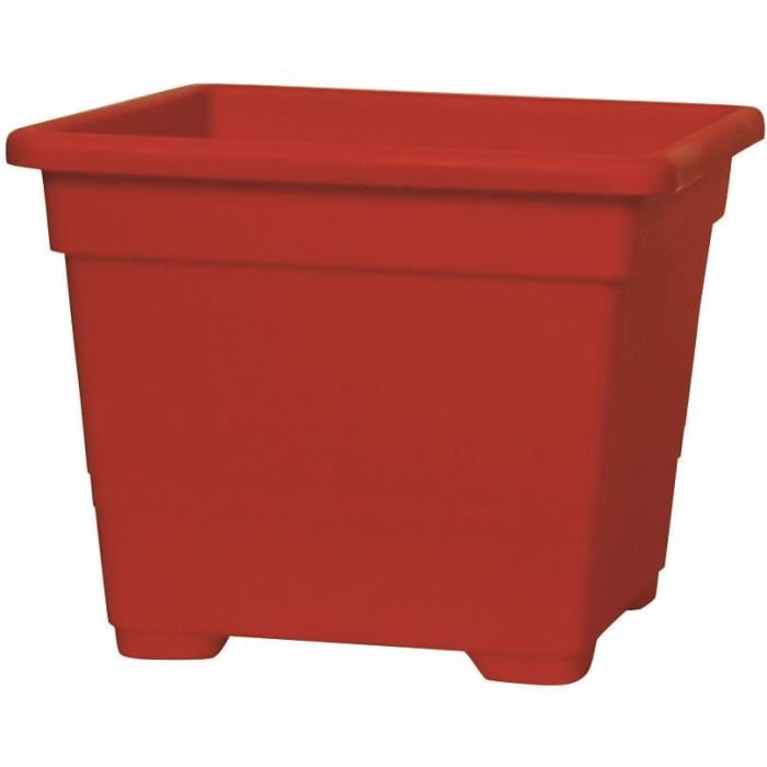 QUADRATO Pot 38x38 cerise 26 L