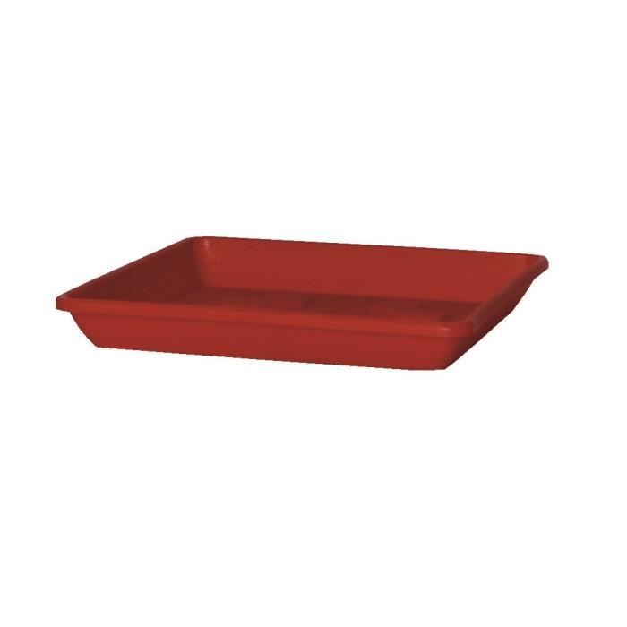QUADRATO Plateau 50x50 Cerise