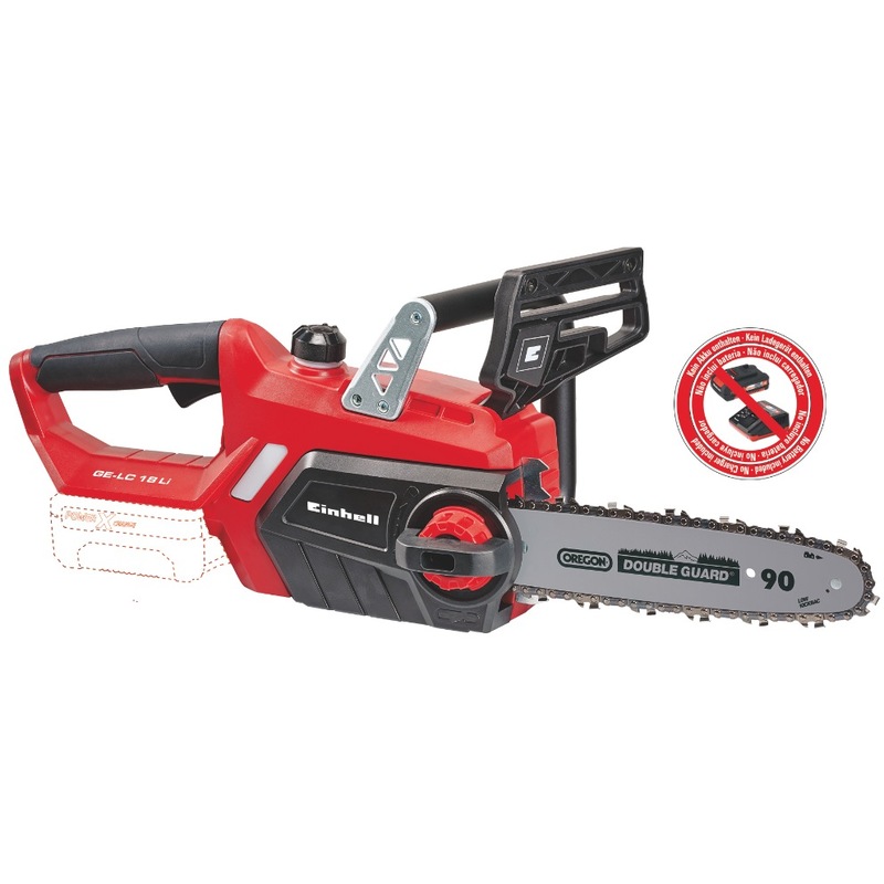 Tronçonneuse sans fil 18 V - 25 cm - GE-LC 18 Li SANS batterie ni chargeur - EINHELL Tronçonneuse sans fil 18 V - 25 cm - GE-LC 18 Li SANS batterie ni chargeur - EINHELL