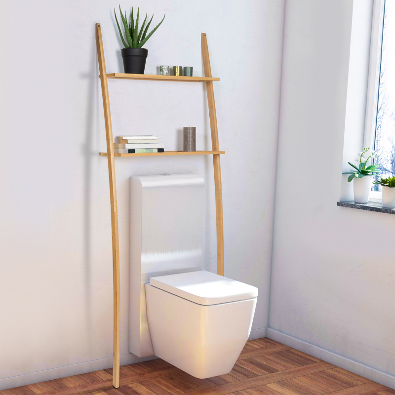 Etagère dessus WC bambou Maya