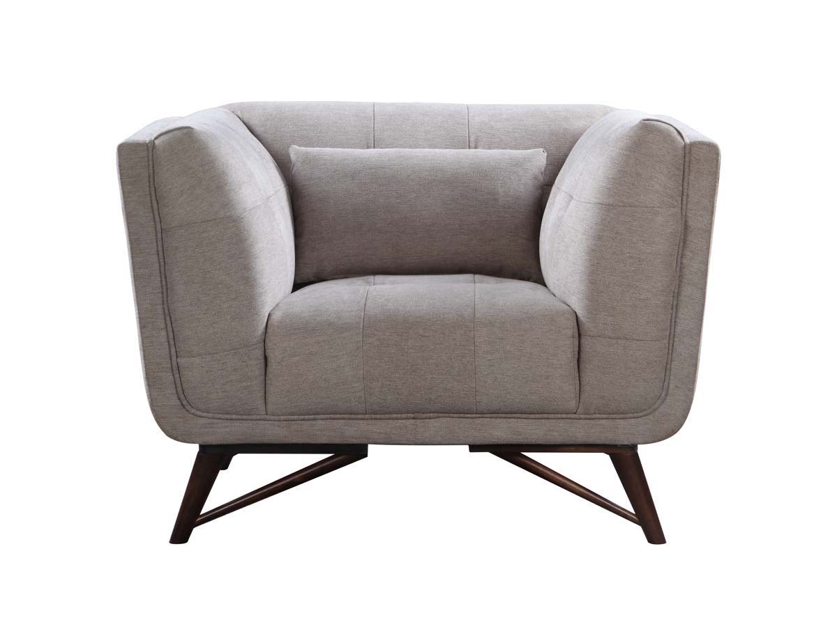 FAUTEUIL TISSU BRIO - GRIS