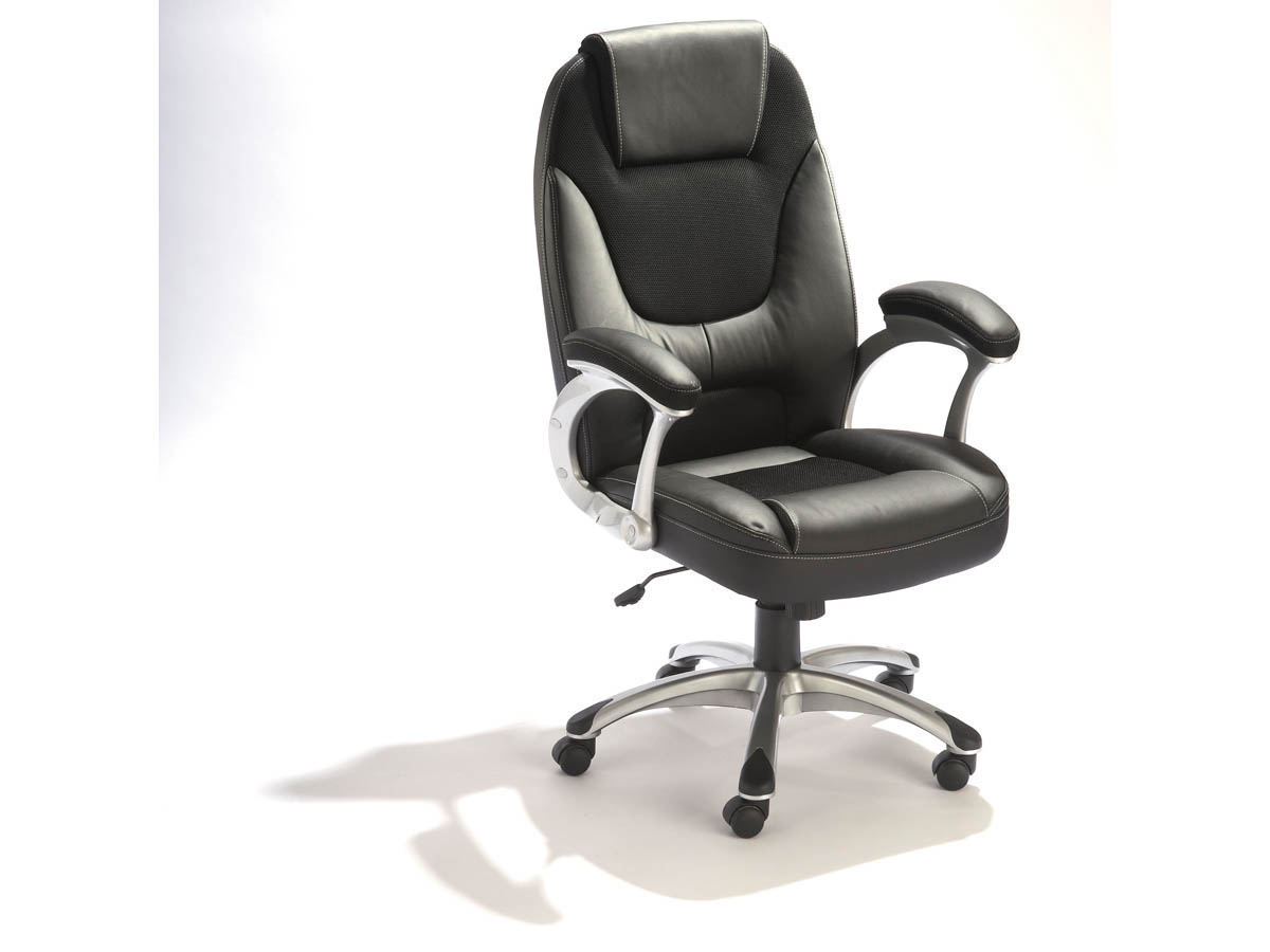 Fauteuil de bureau ministre Hike - Noir