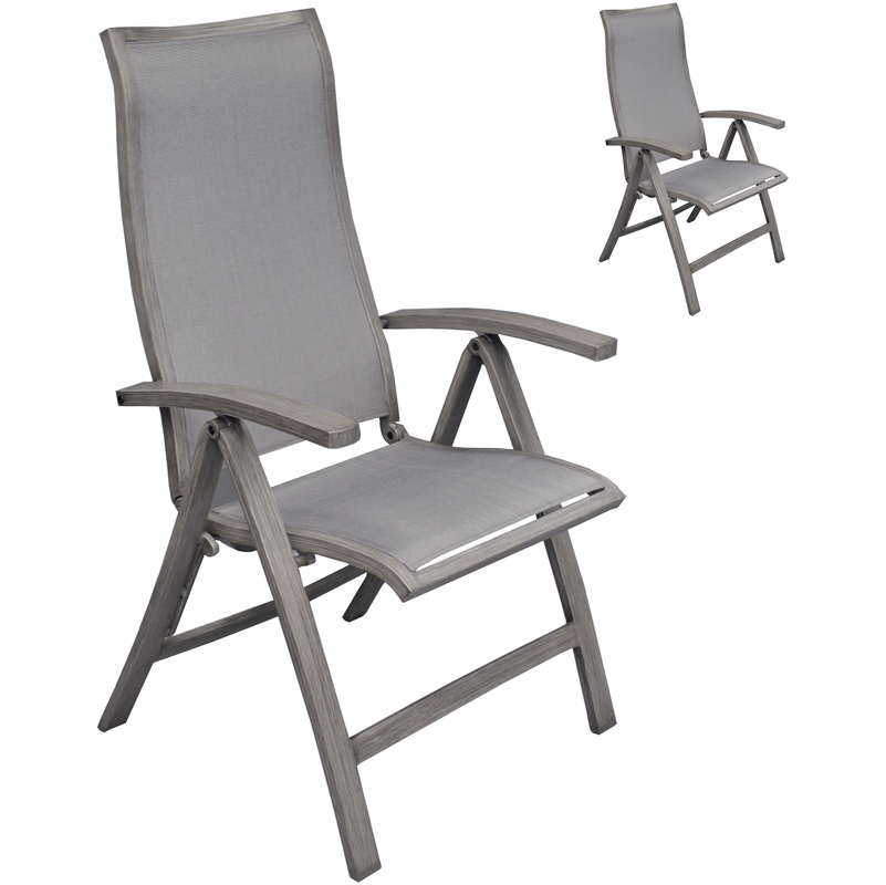 Fauteuil inclinable Firenze gris (lot de 2) - RENDEZ VOUS DéCO Fauteuil inclinable Firenze gris (lot de 2) - RENDEZ VOUS DéCO