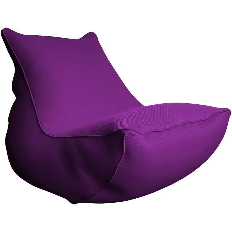 Fauteuil lounge Big Bag de piscine - Aubergine - PROLOISIRS
