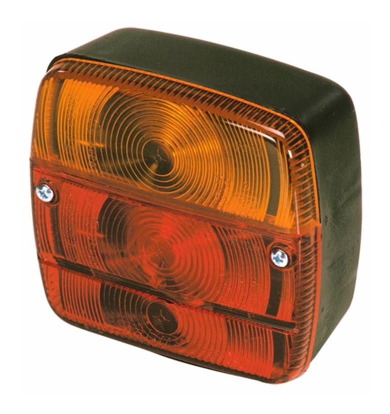 Feu arrière droite 3 fonctions 108x103 mm - AMA Feu arrière droite 3 fonctions 108x103 mm - AMA