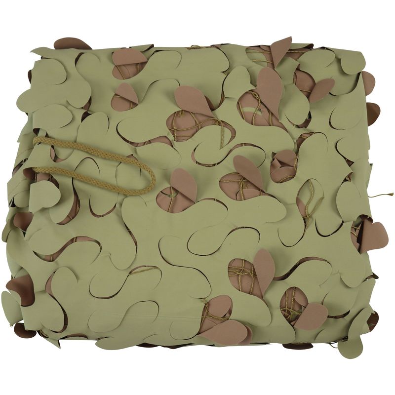Filet de camouflage désert ignifugé - 1,5 x 5 mètres - OVIALA