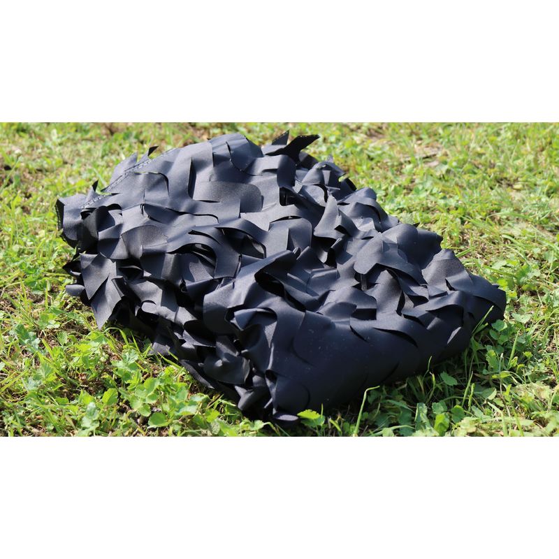 Filet de camouflage noir - 1,5 x 10 mètres - OVIALA