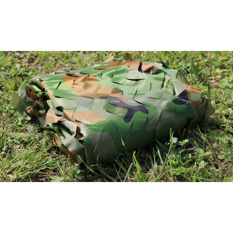Filet de camouflage Forêt - 1,5 x 10 mètres - OVIALA