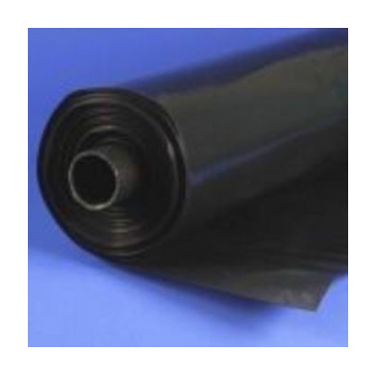 Film 150 microns noir opaque , Longueur 3 m, Largeur 12 m - ATOUT LOISIR