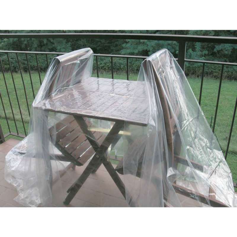 Film de protection transparent 2 x 10 m - P. OUTILLAGE