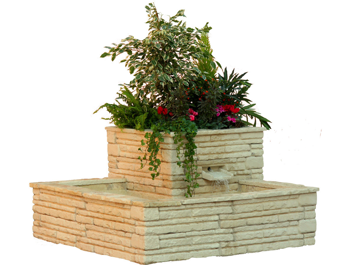 Fontaine Neptune - 136 x 136 x 66 cm