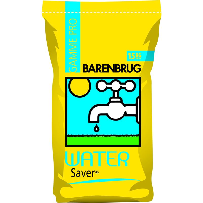 GAZON SPORT LABEL ROUGE economie d'eau (15 kg) - BARENBRUG