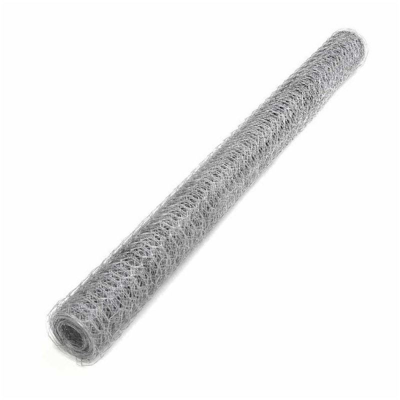 Grillage à poule 1X10 M VIRAGE - Gris