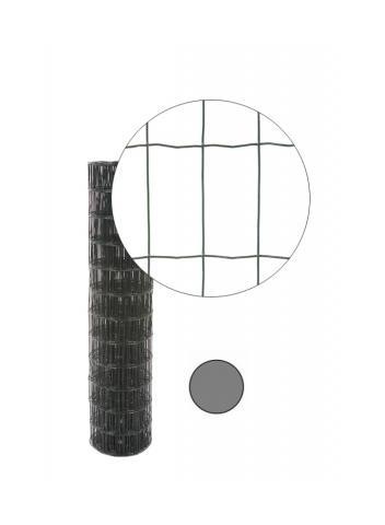 Grillage Soudé Gris Anthracite - Maille 100 x 50mm - 1,50 mètre - CLOTURE & JARDIN