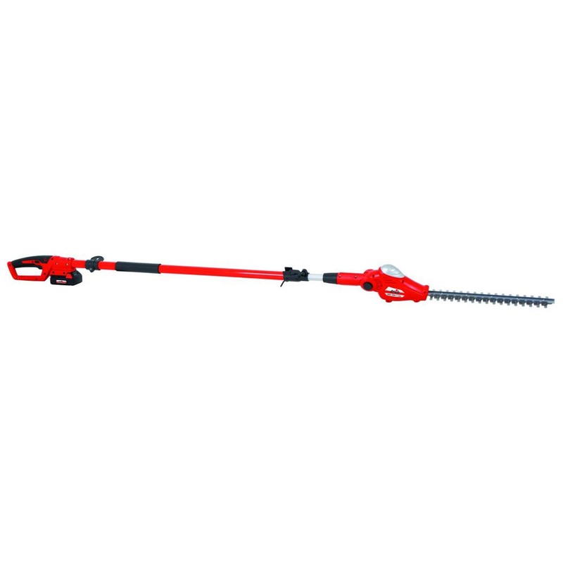 Grizzly Taille haie sans fil télescopique AHS 1845 T 18 V Lion avec une batterie 18 V/1,5 Ah et chargeur