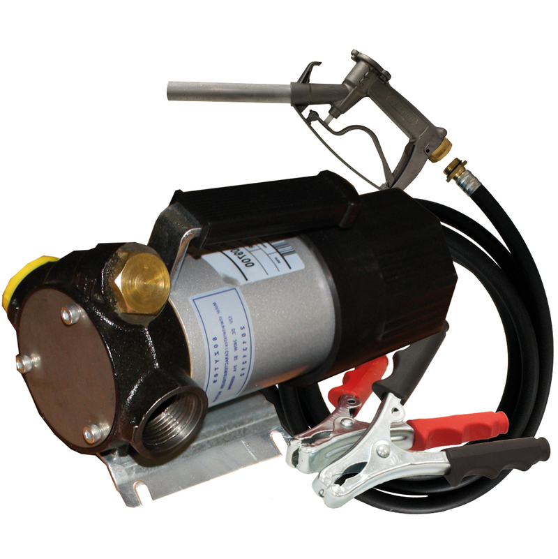 Groupe de transfert 12V 34L/min pistolet manuel alu - RENSON