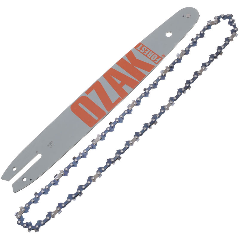 Guide chaine Pro 35cm Pas 3/8LP, Jauge 1,1mm 50E = 144MLEA074 + 90-50E - JARDIAFFAIRES