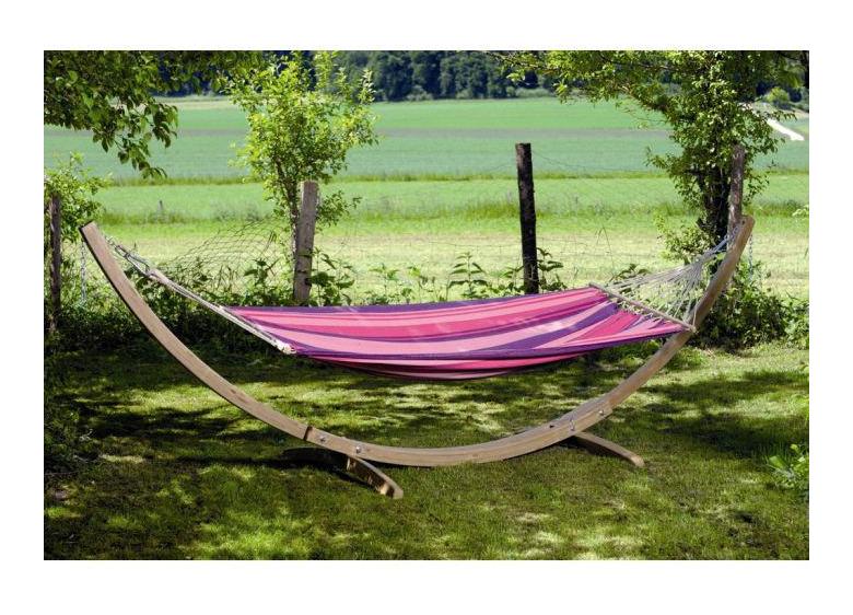 Hamac EllTex + support bois STARSET Candy - AMAZONAS