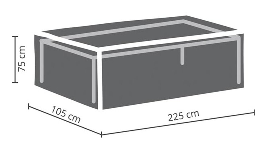 Housse D'Extérieur Pour Table Max. 220 Cm - PEREL