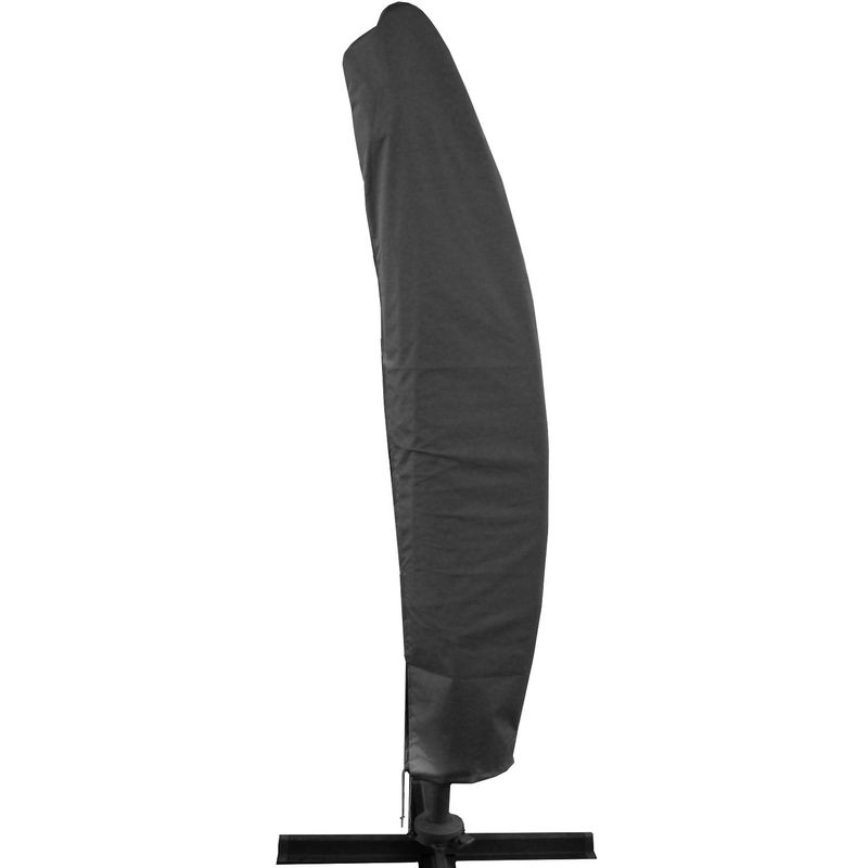 Housse parasol déporté polyester avec tuteur - - PROLOISIRS