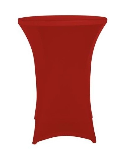 Housse - pour table mange debout - bordeaux - PEREL