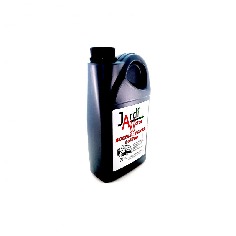 Huile professionnelle pour transmission 80W90 GL5 Jardiaffaires 2 litres