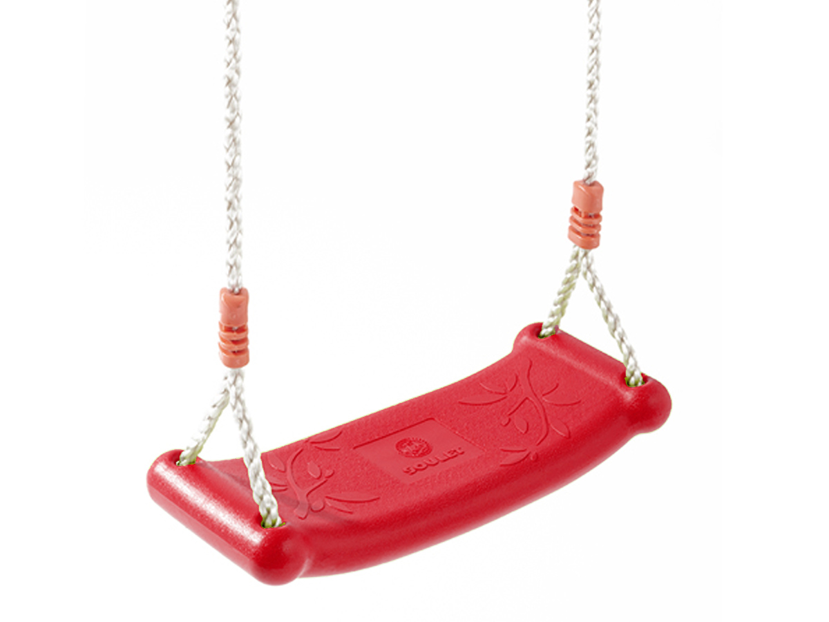 Siège en plastique rouge - Accessoire balançoire