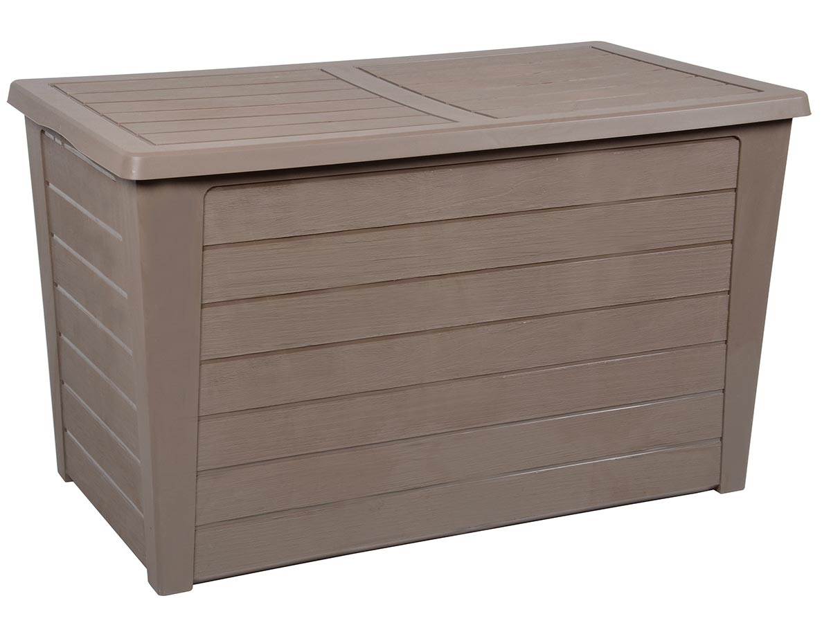 Coffre de rangement Baya - 250 L - Taupe