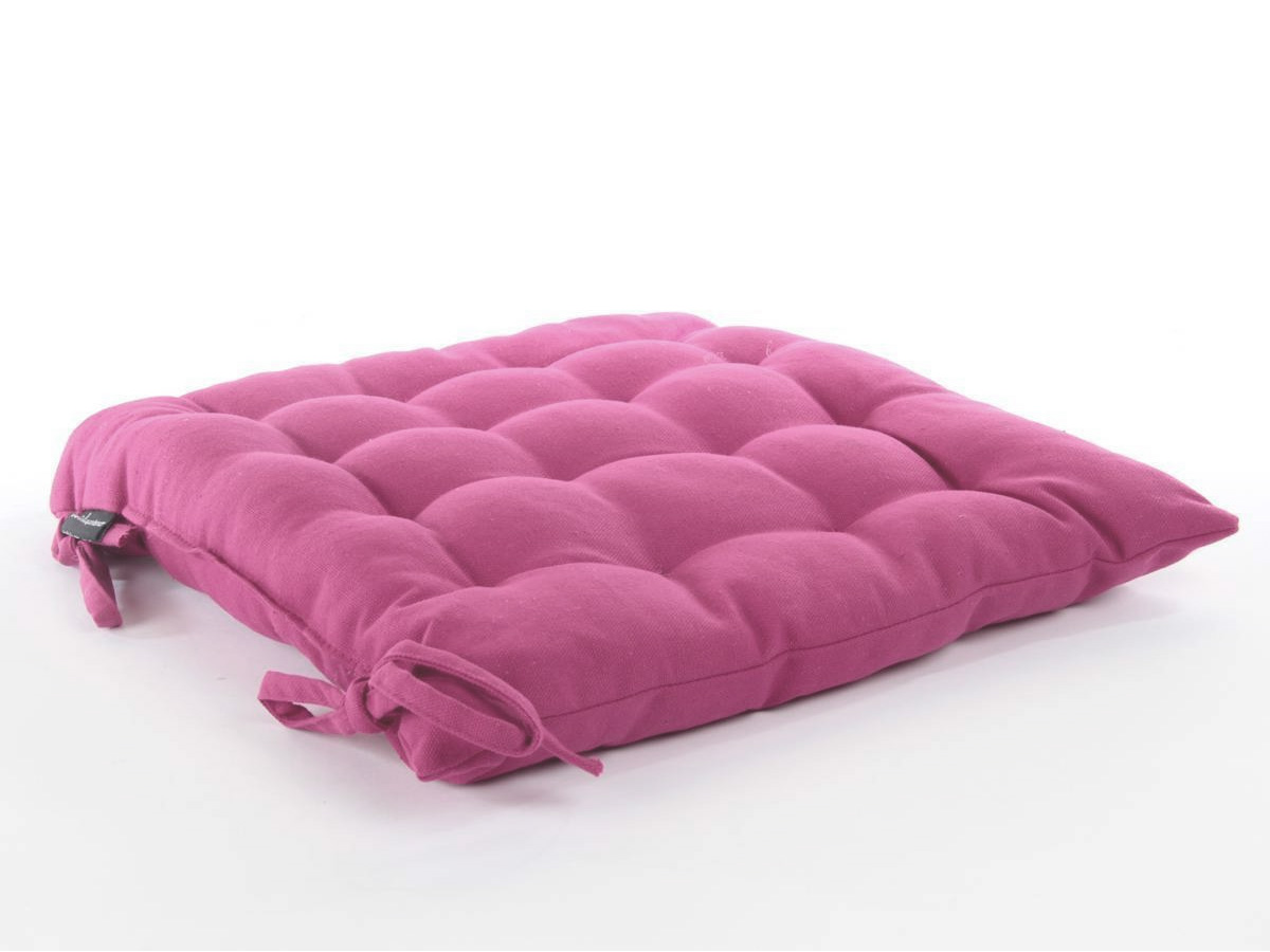 Coussin pour chaise de jardin Framboise 38 x 38 cm