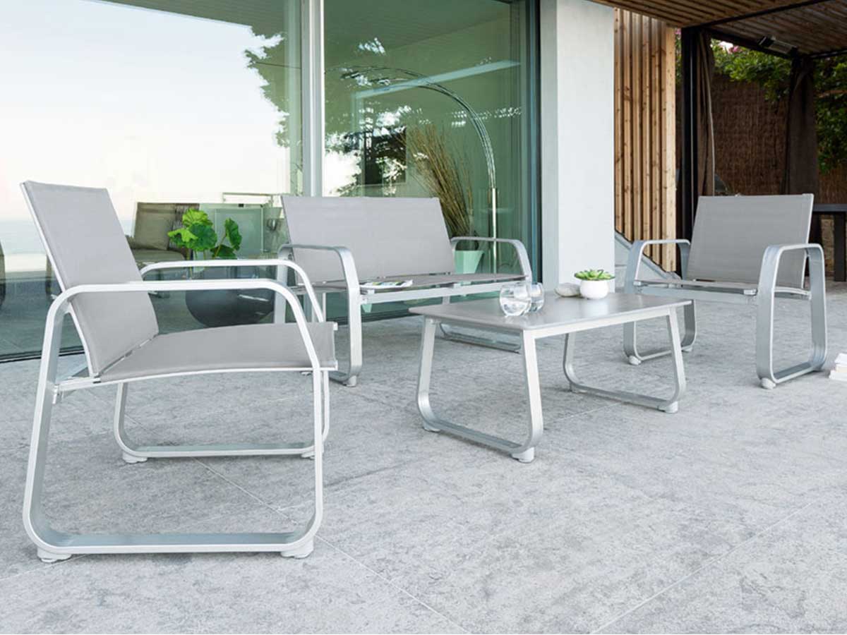 Salon de jardin GILI Gris Hespéride