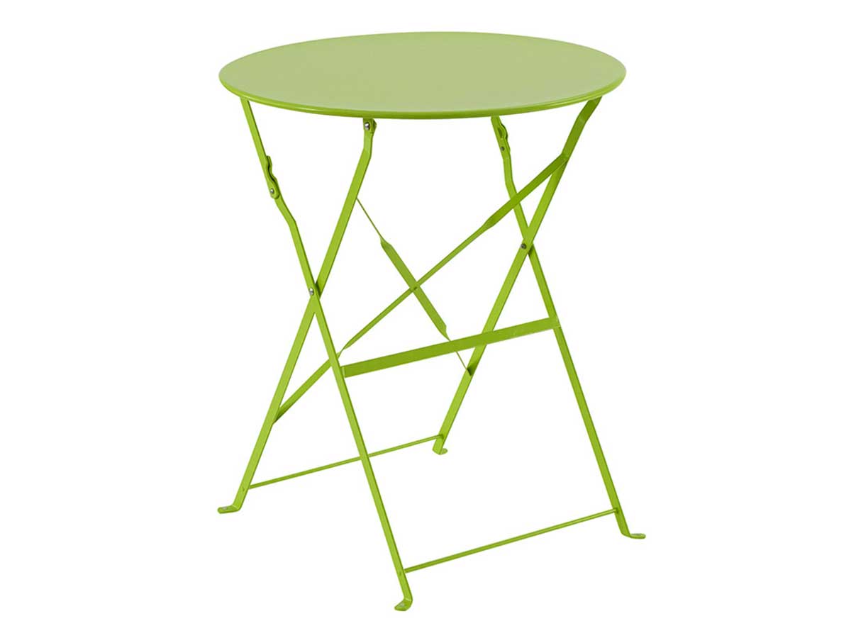Table de jardin ronde Camargue Ø 60 cm Vert