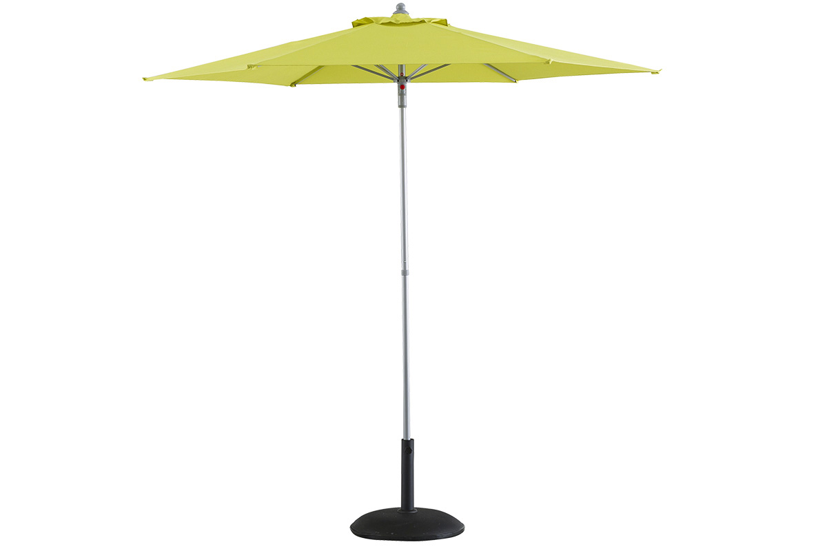 Parasol rond acier Anzio Ø 2,30 m Vert