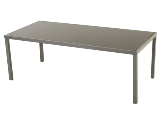Table de jardin Hespéride Piazza 8 places Taupe