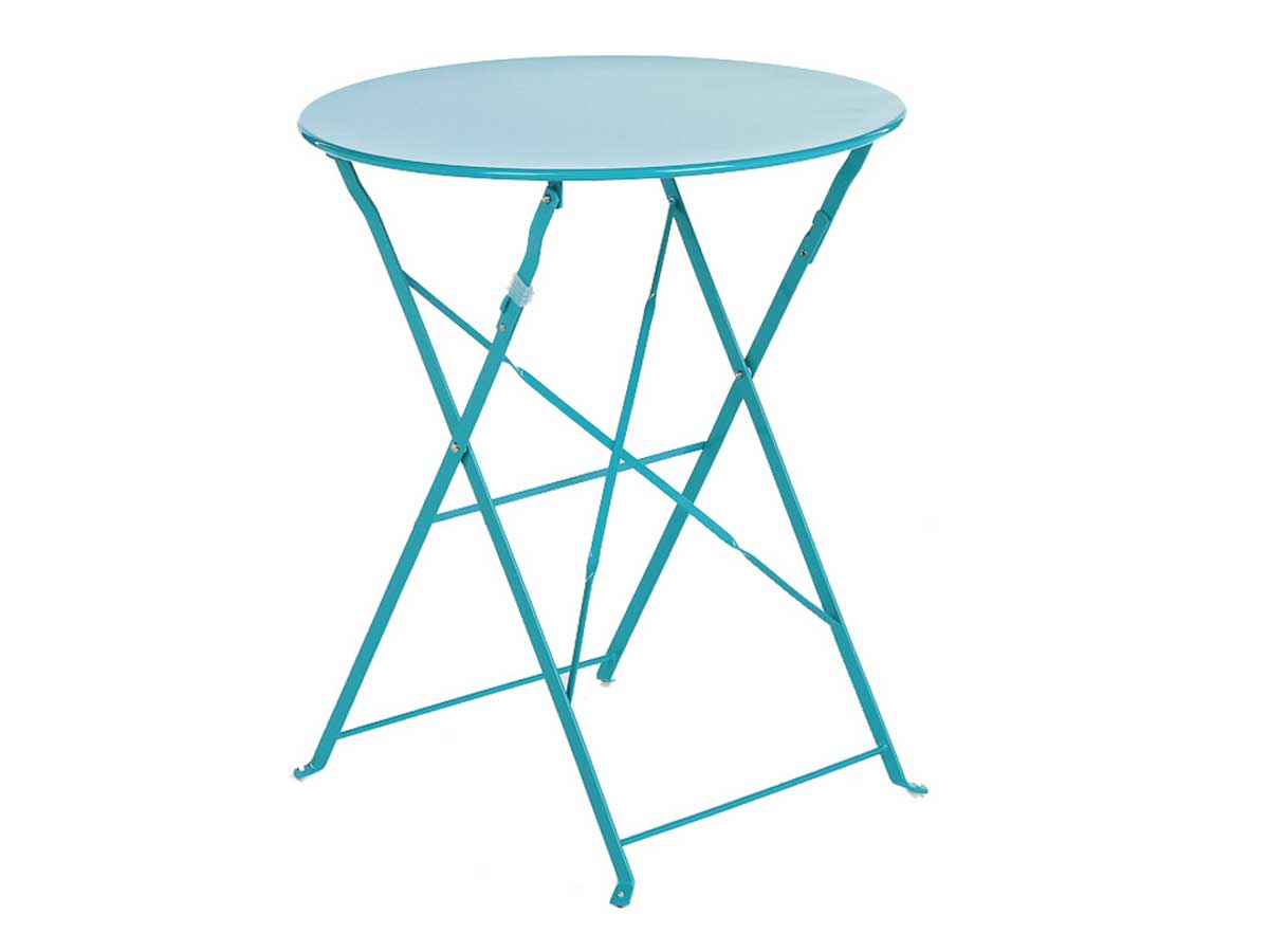 Table de jardin ronde Camargue Ø 60 cm Lagon