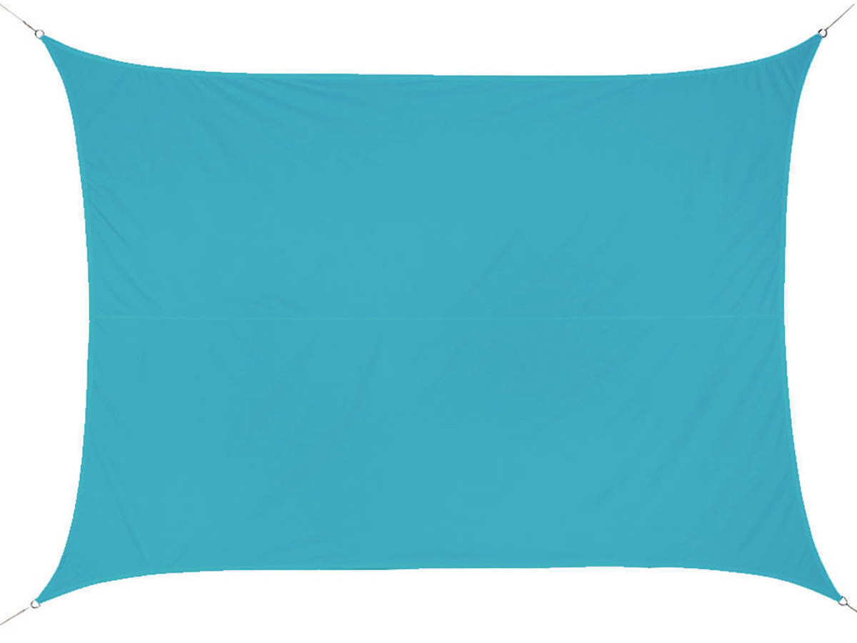 Voile d'ombrage rectangulaire 3 x 4 m - Curacao - Lagon