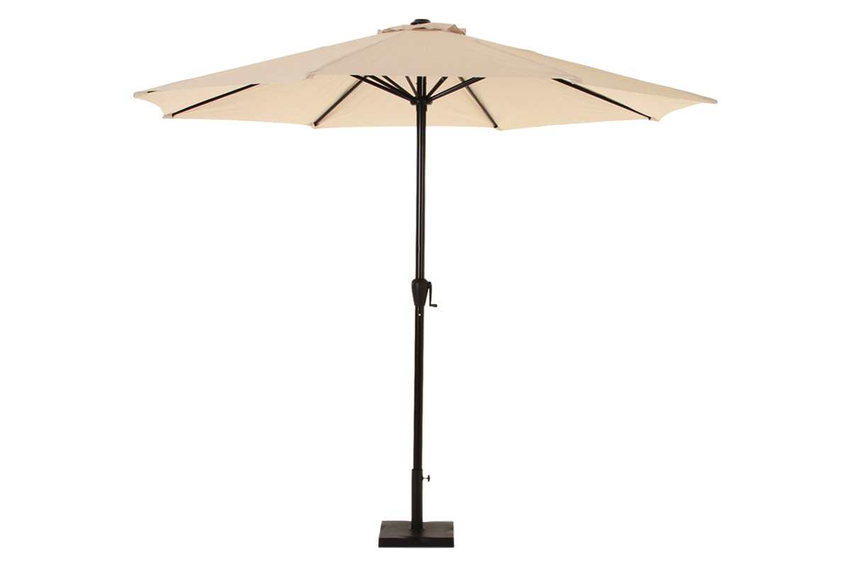 Parasol aluminium rond Fidji Ø 3 m Sable